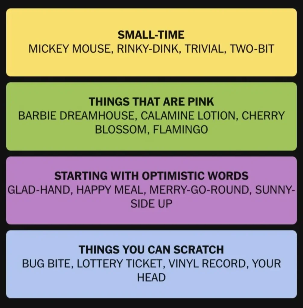 Connections hints today