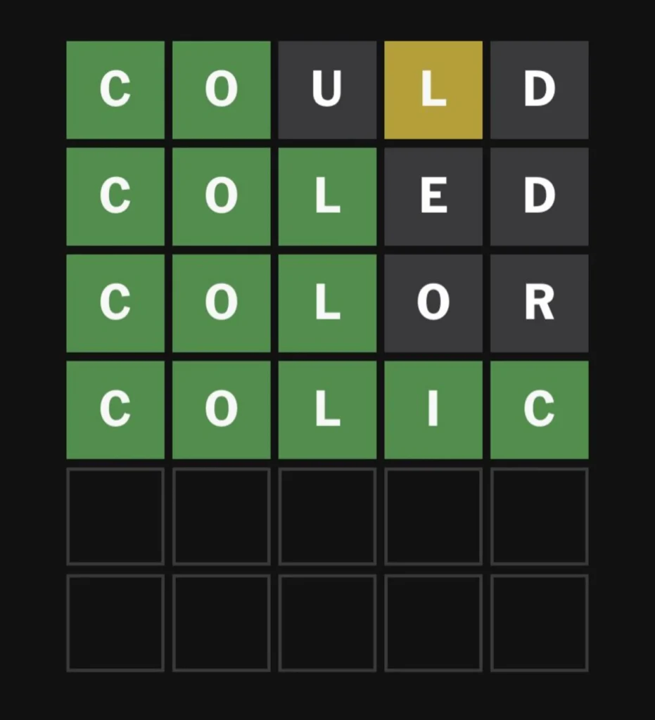 Wordle hint and answer for November 28