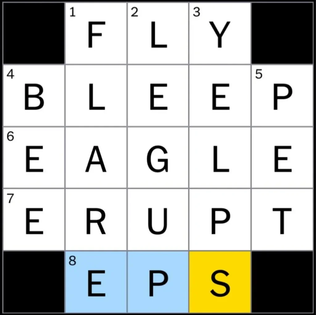 Mini Crossword Answer