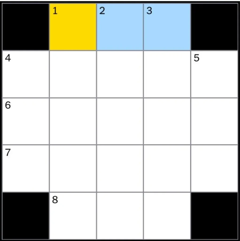 Mini Crossword answer