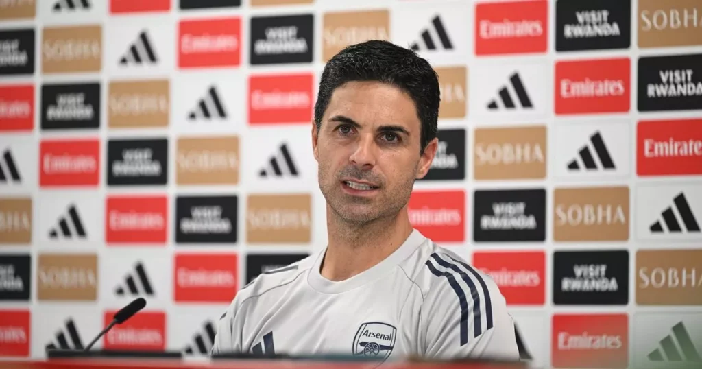 Mikel Arteta interview in the Premier League