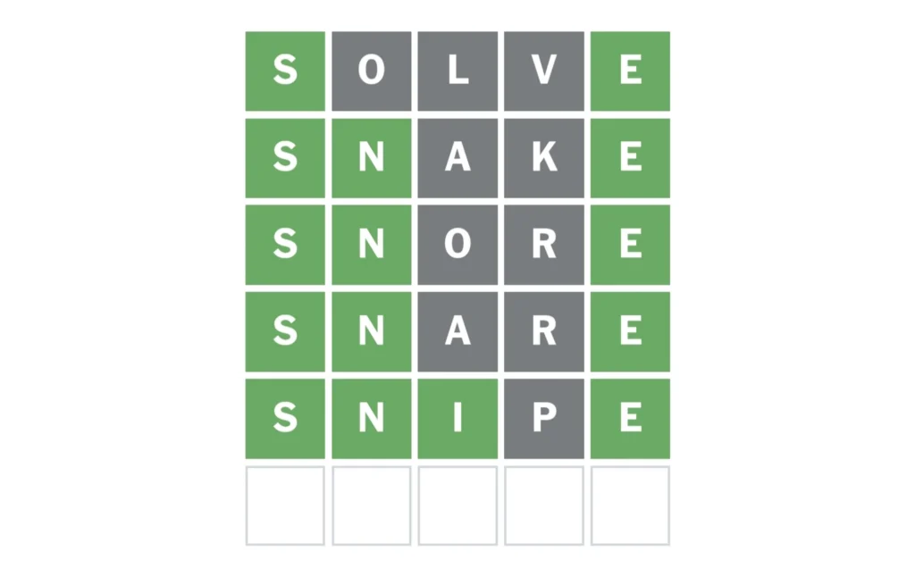 wordle hint today for puzzle #1634