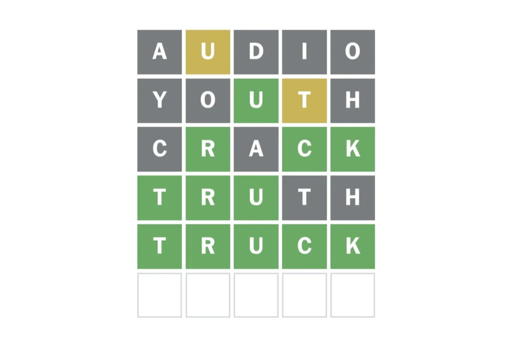 Wordle answer for Puzzle #1637