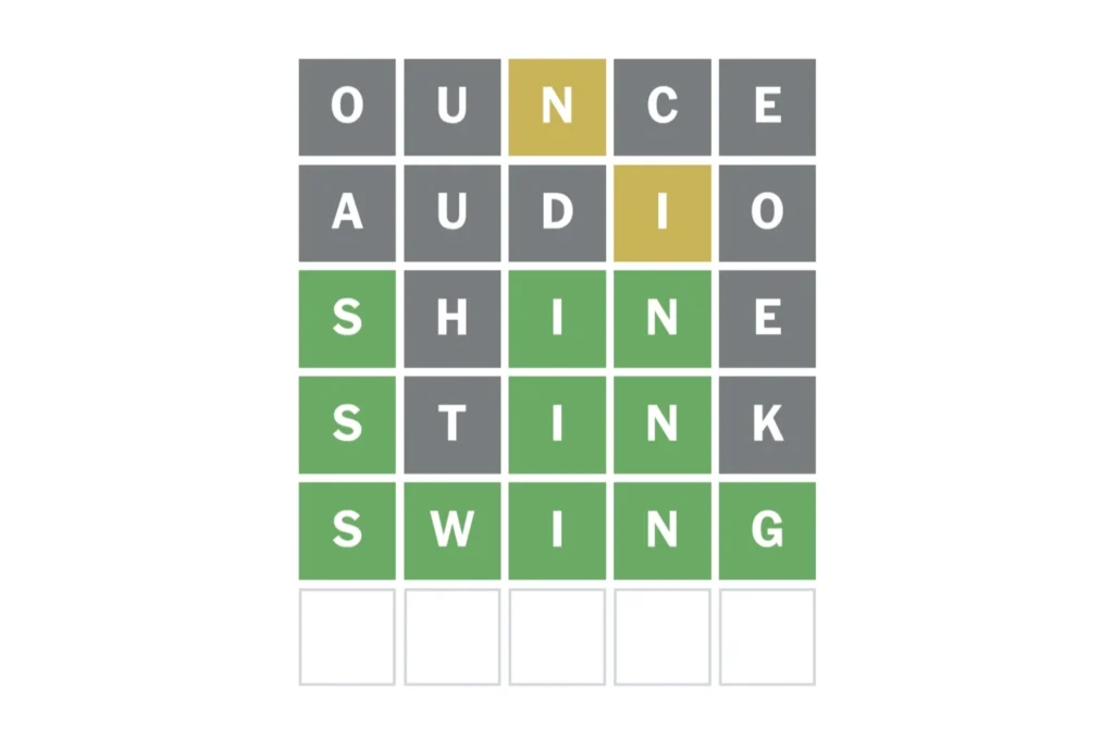 Wordle hint today for puzzle #1639