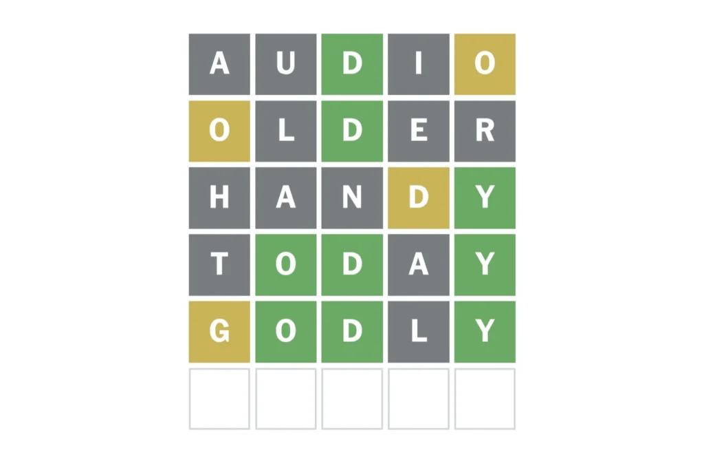 Wordle hint today for puzzle #1640