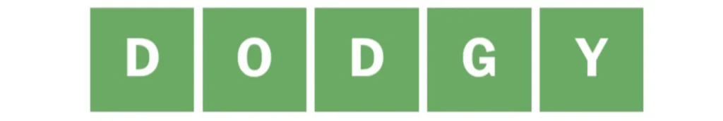 Wordle hint today for puzzle #1640