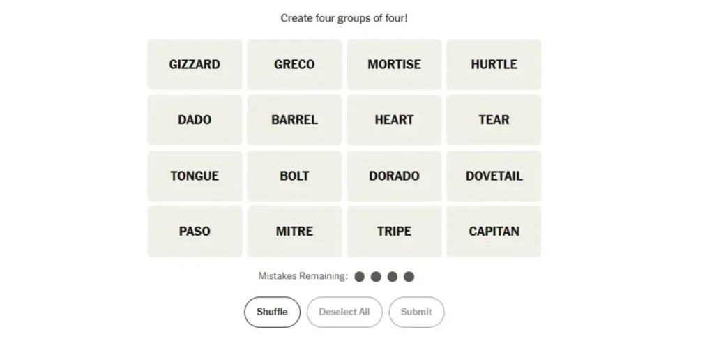 connection hints today