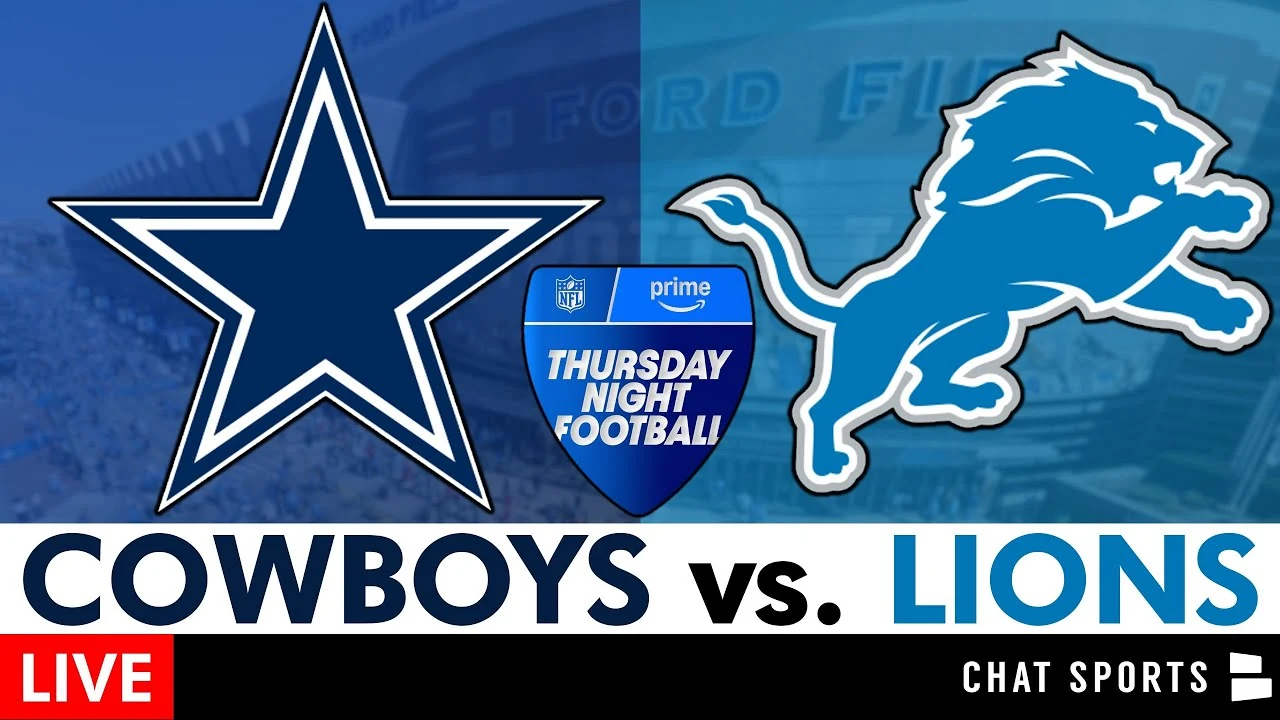 Lions vs Cowboy with Lions Lead Cowboys with a Strong Second Quarter Performance