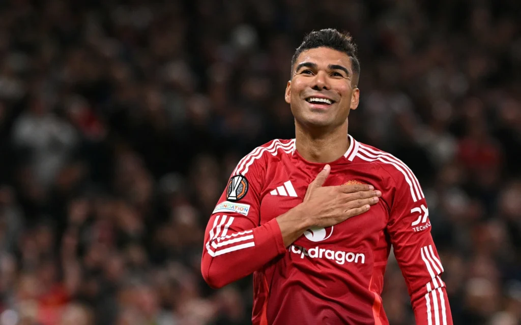 Casemiro plays for Manchester United