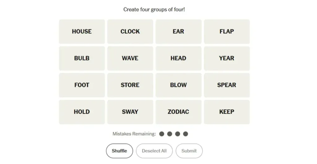 connection hints today