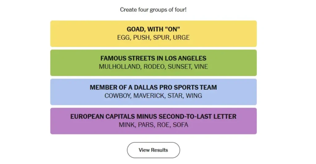 connection hints today