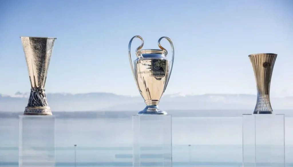 Trophies of European competitions