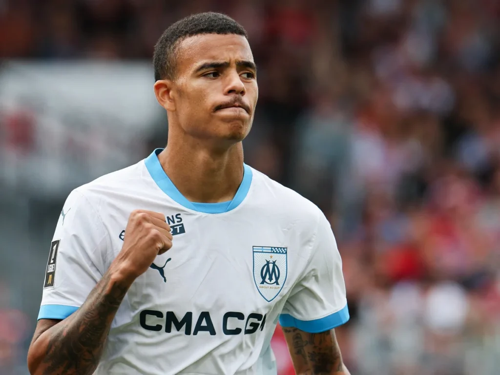 Mason Greenwood plays for Marseille