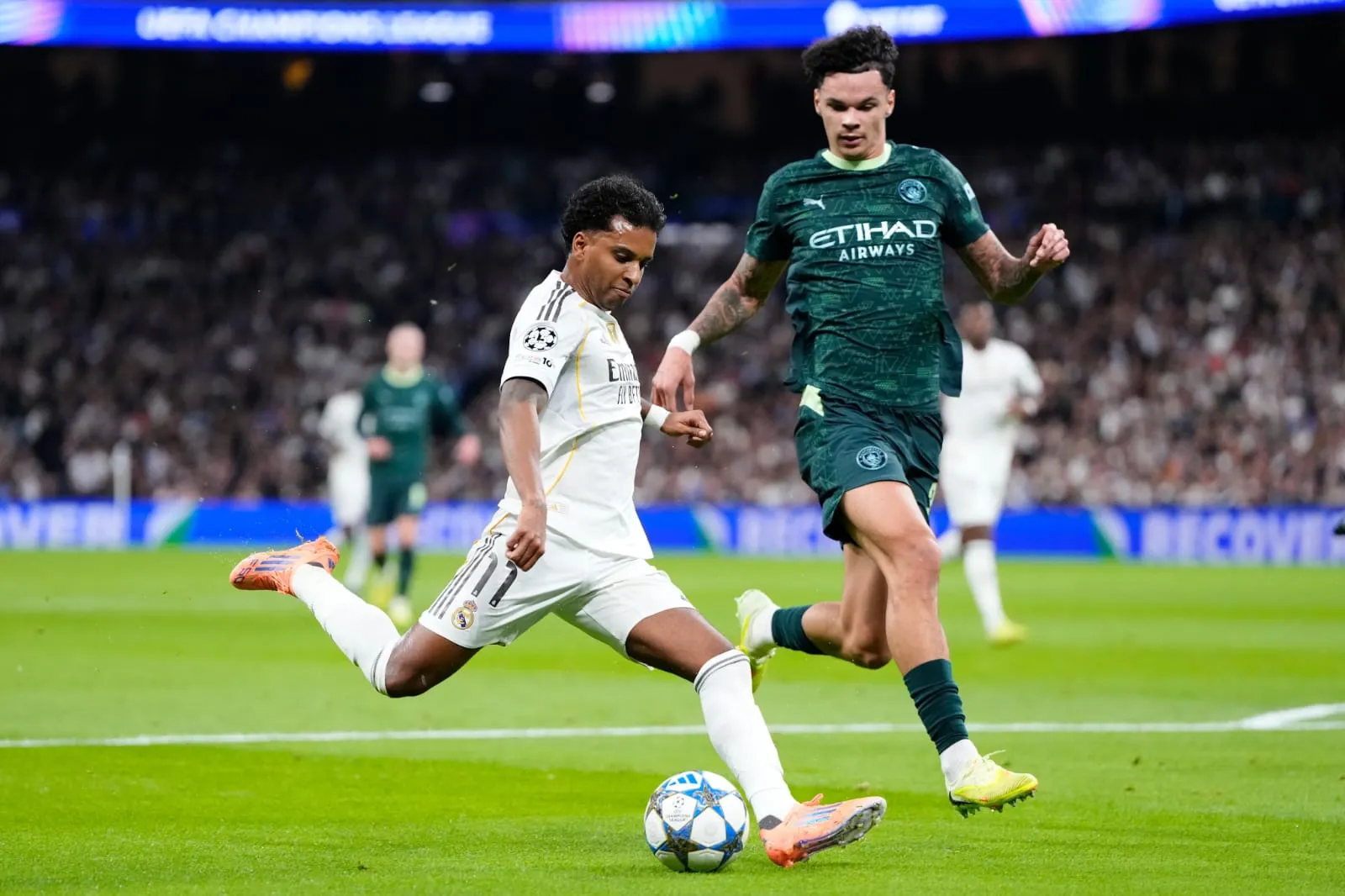 Manchester City Wins 2-1 at Bernabeu in The UCL